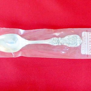 New and Sealed Reed & Barton Sterling Francis I - Teaspoon Replacement (#1199)