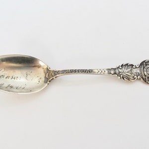 Missouri Sterling Silver Collectible Souvenir Spoon (#1398)
