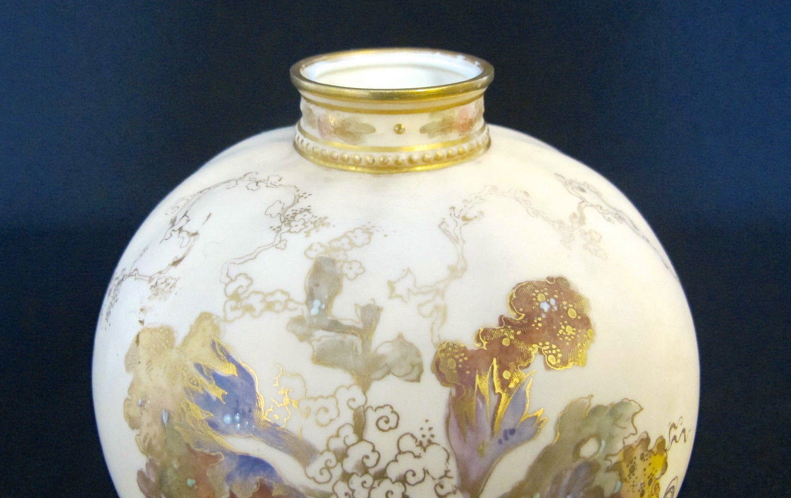 Vase en porcelaine anglais peint à la main 439 Etsy