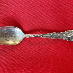 Denver Colorado Collectible Sterling Silver Souvenir Spoon (#1468)