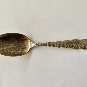 Indian Pikes Peak Colorado Indian Sterling Silver Souvenir Spoon (#1532)