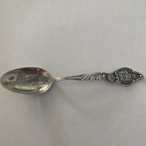 Cuillère souvenir en argent sterling The Capitol, Washington D.C. (n° 1575)