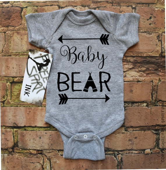 Baby Bear Bodysuit. Baby Bear Shirt. Baby Shower Gift. Baby | Etsy