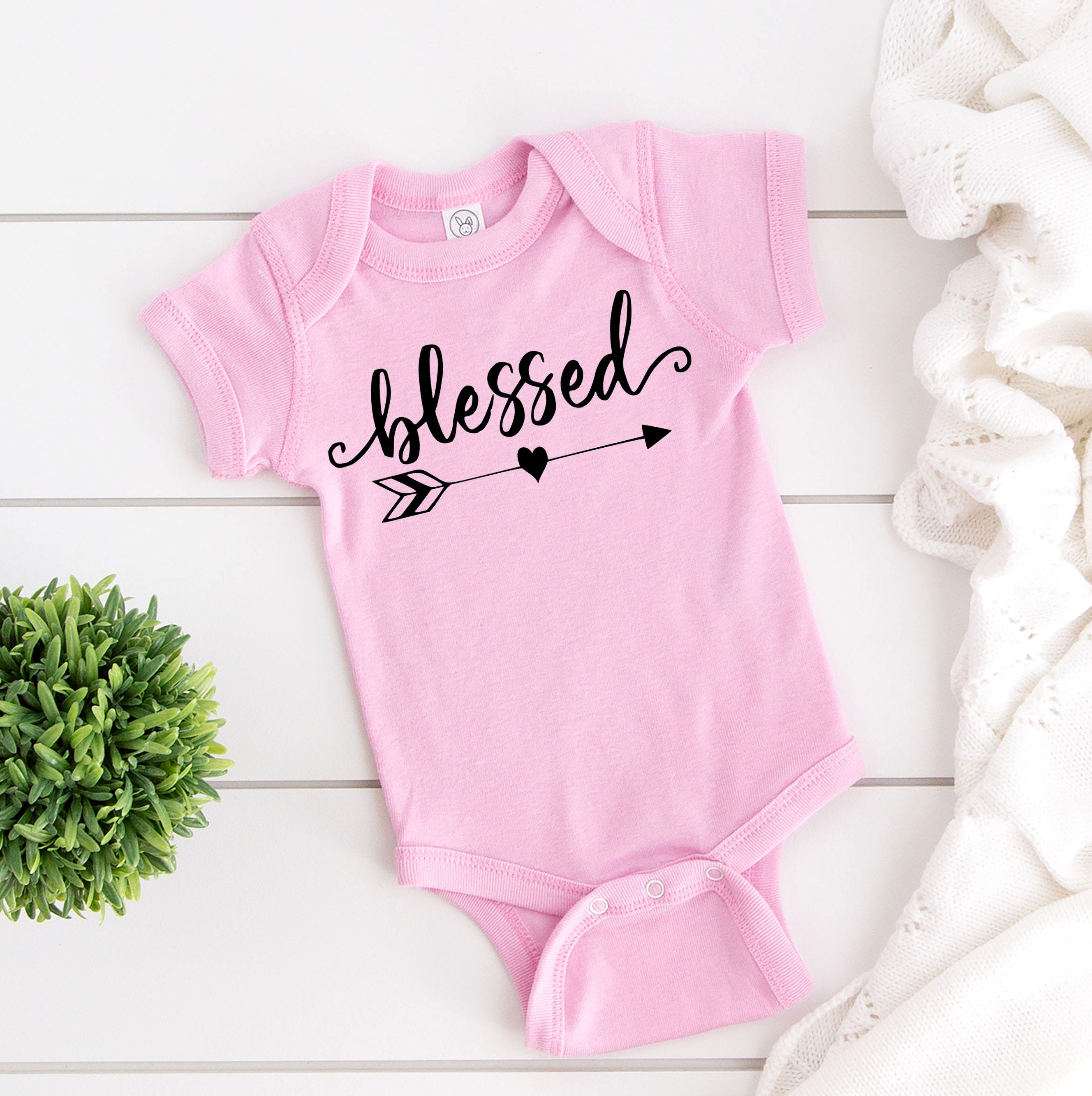Blessed Baby Onesie® Blessed Infant Bodysuit Baby Shower Etsy