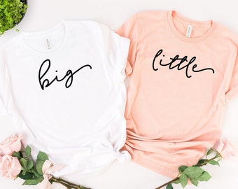 Big Little Shirts, Big Little Sorority Reveal Shirts, Greek Letters, Sorority Clothing, GBig Shirts, GGBig, Sorority Shirts, Sorority Gift