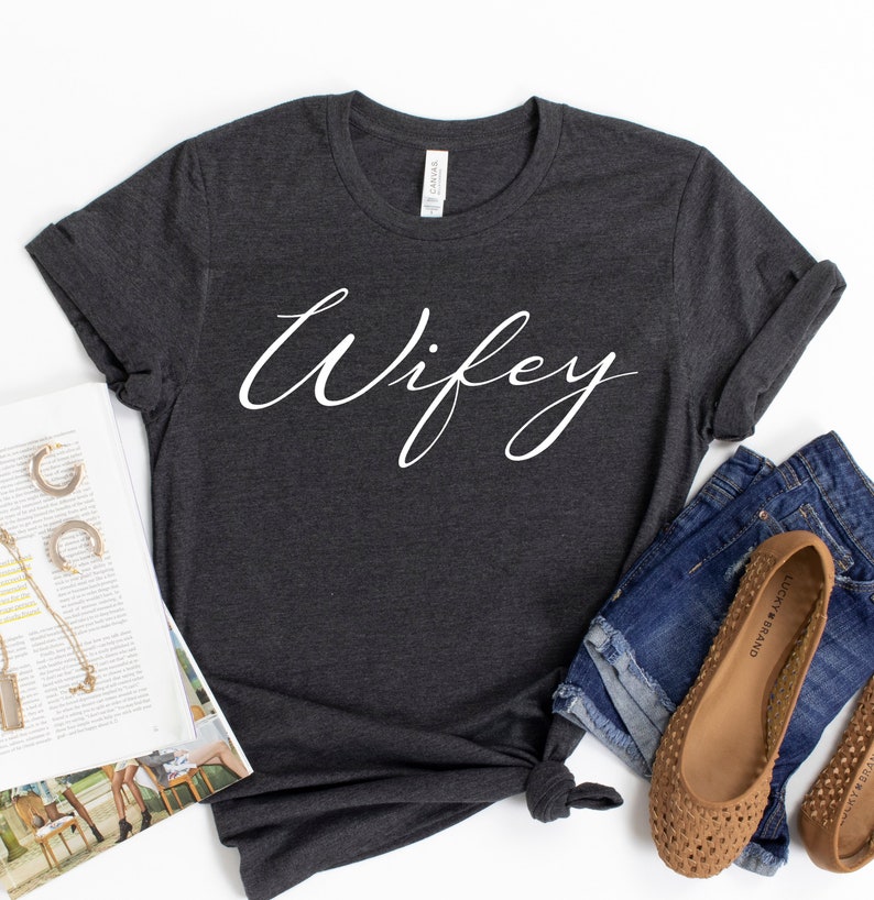 Wifey T-shirt Wifey Shirt Bride Shirt Gift for Bride Mrs - Etsy