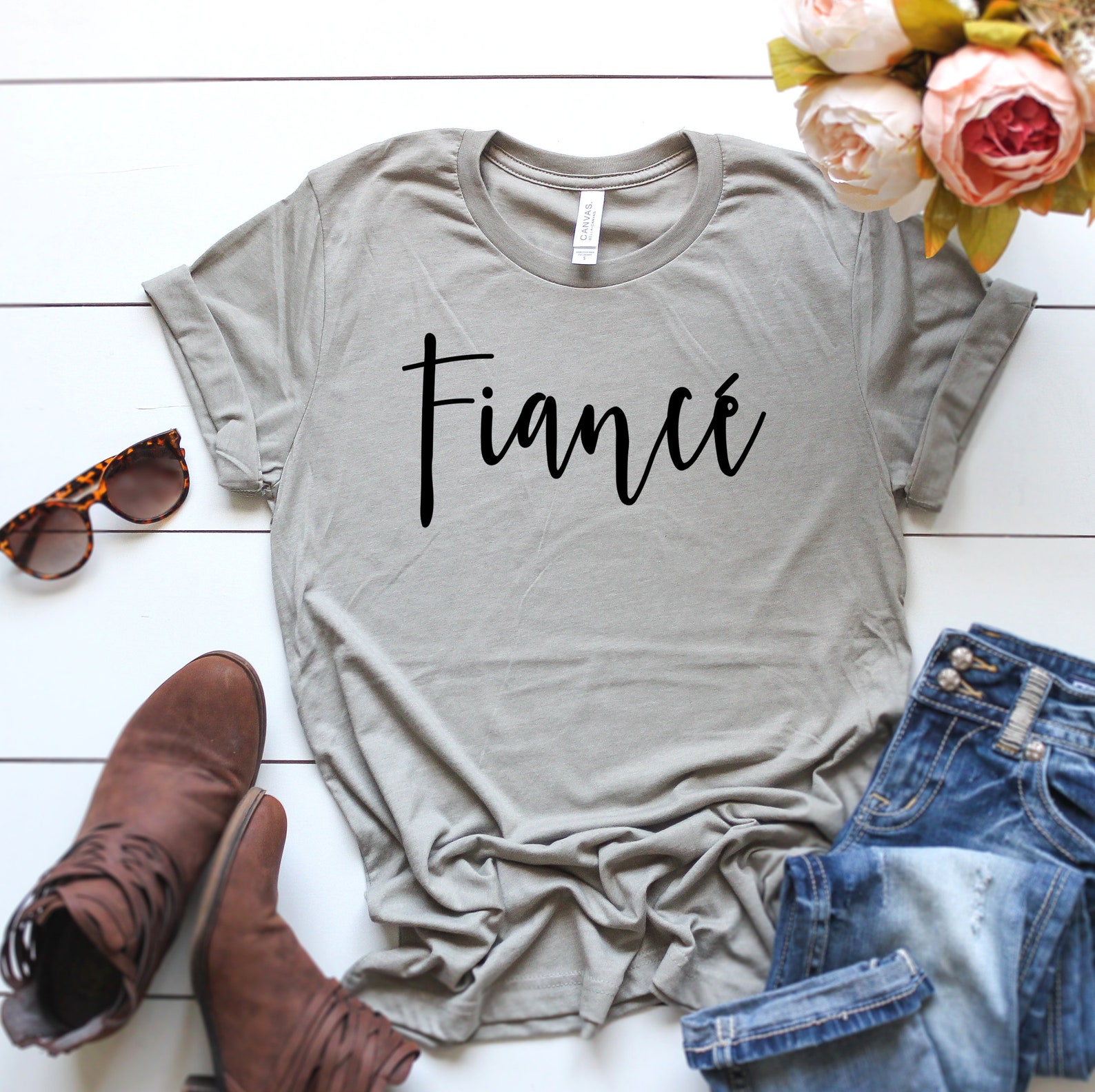 Fiance Shirt. Girlfriend Fiance. Fiance Top. Fiance T-shirt. - Etsy