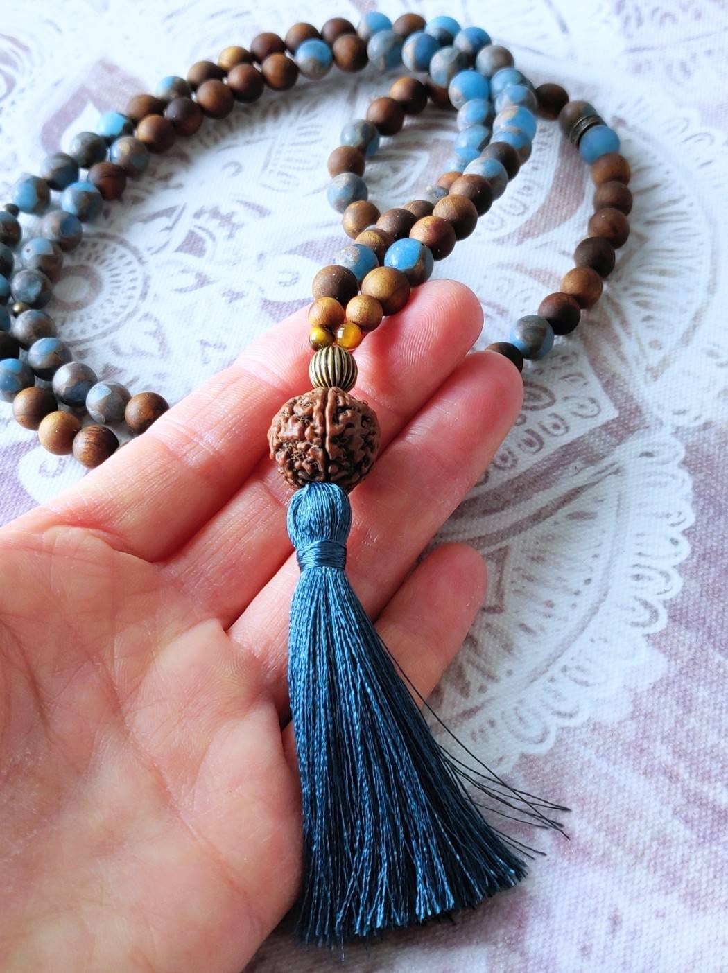 Wholesale Mala Beads Bracelet Necklace for Yoga Meditation - Dearbeads