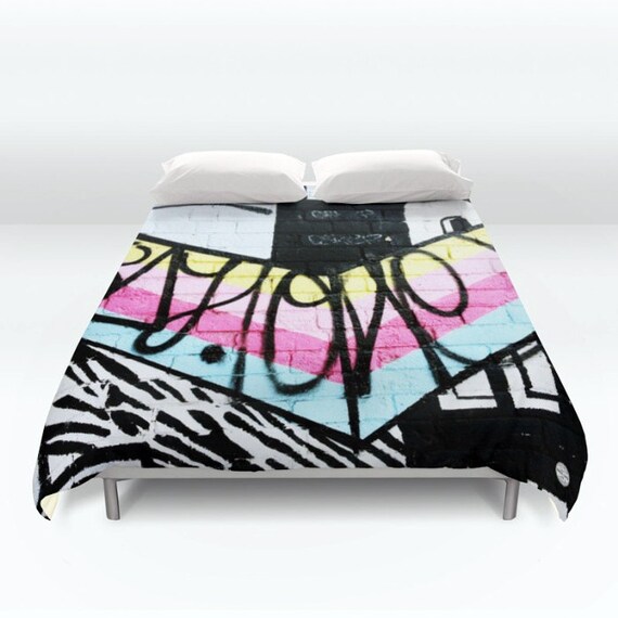 Bed Duvet Cover Home Decor Housewarming Gift Abstract Art Etsy