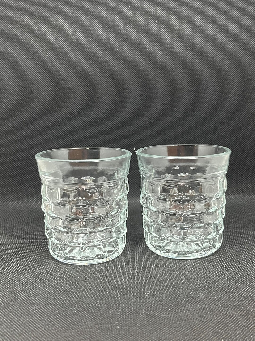 Fostoria Whitehall Short Tumbler Glasses Set of 2 Etsy