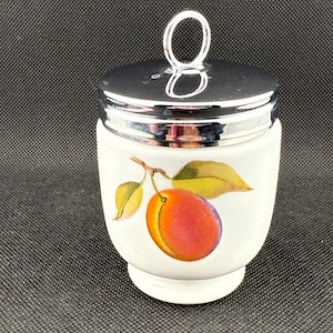 Egg Coddler & Lid Evesham Gold by Royal Worcester