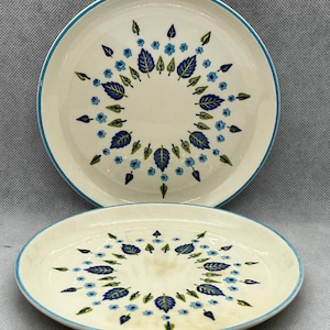 Marcrest Swiss Alpine Swiss Chalet bread plates Set of 2