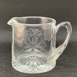 Vintage Susquehanna Atomic Starburst  6 Point Star Creamer