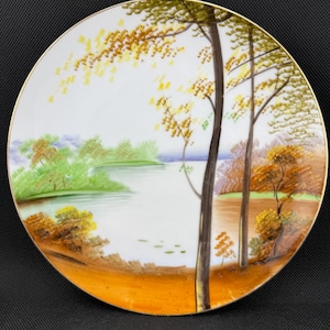 Vintage AIYO China Made In Occupied Japan Decorative Plate