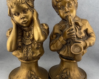 アンティーク雑貨 Classical Child Bust Statue. Settignano Child