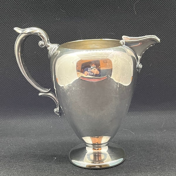 Vintage Wallace Silver Footed Creamer