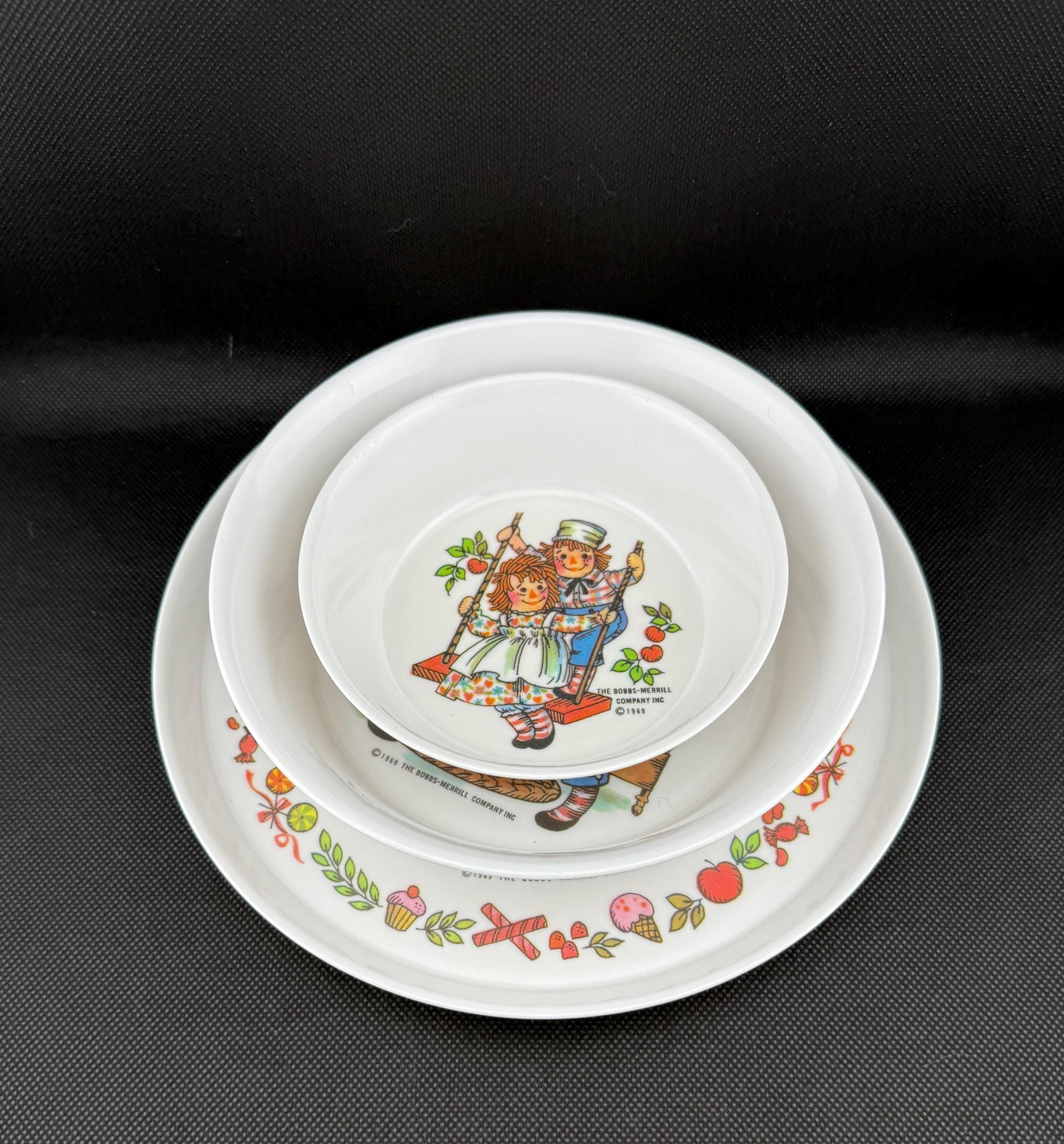 Raggedy Ann and Andy Plate - Etsy Raggedy Ann and Andy Plate - Etsy