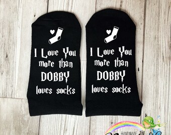 Dobby Loves Socks Etsy