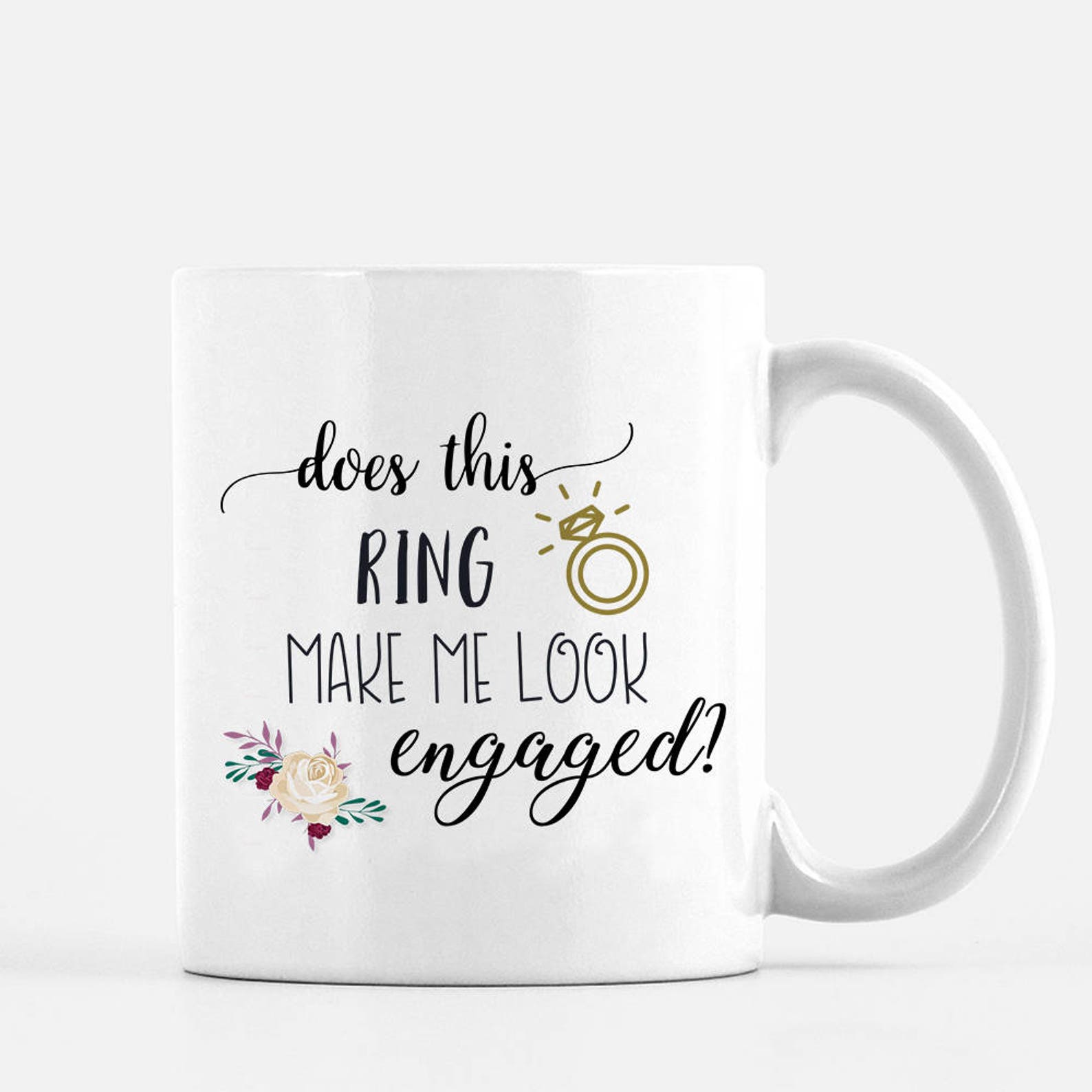 Engagement Mugs Engagement Mug Engaged Mug Engagement Etsy