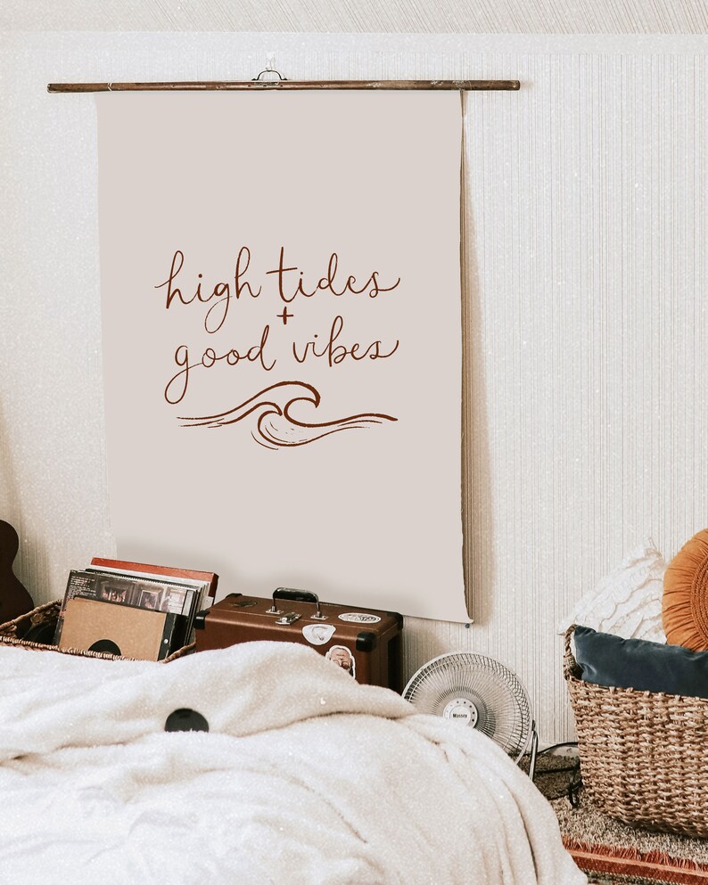 Beach Quote Print Beach Art Surf Print Beach Quote Wall Etsy