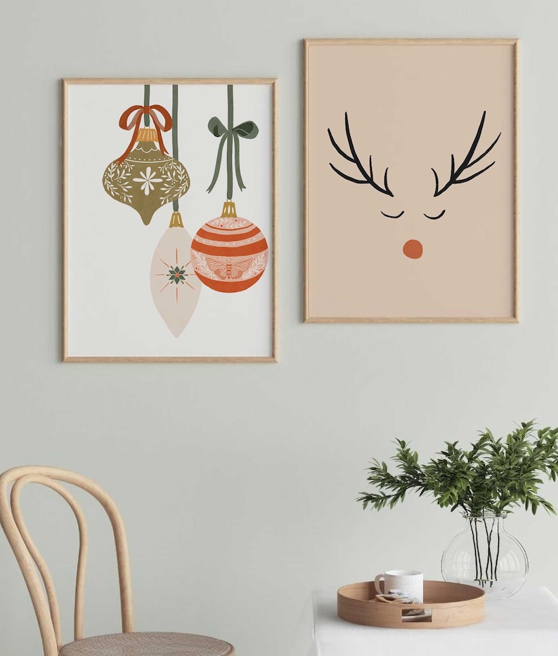 Christmas Gallery Wall Art Set of 13 Christmas Printables - Etsy