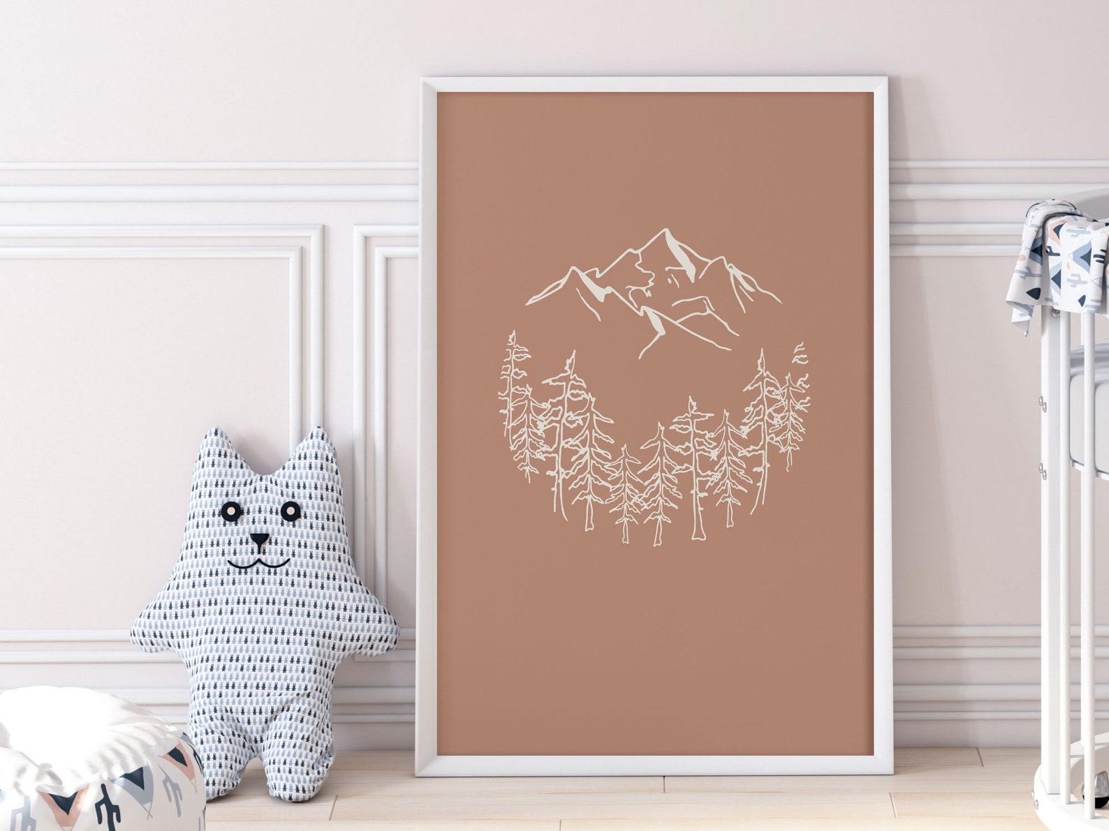 Forest Print Wall Art for Home Gallery Wall Mountain - Etsy