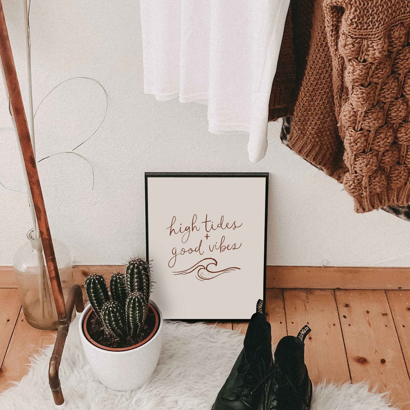 Beach Quote Print Beach Art Surf Print Beach Quote Wall Etsy