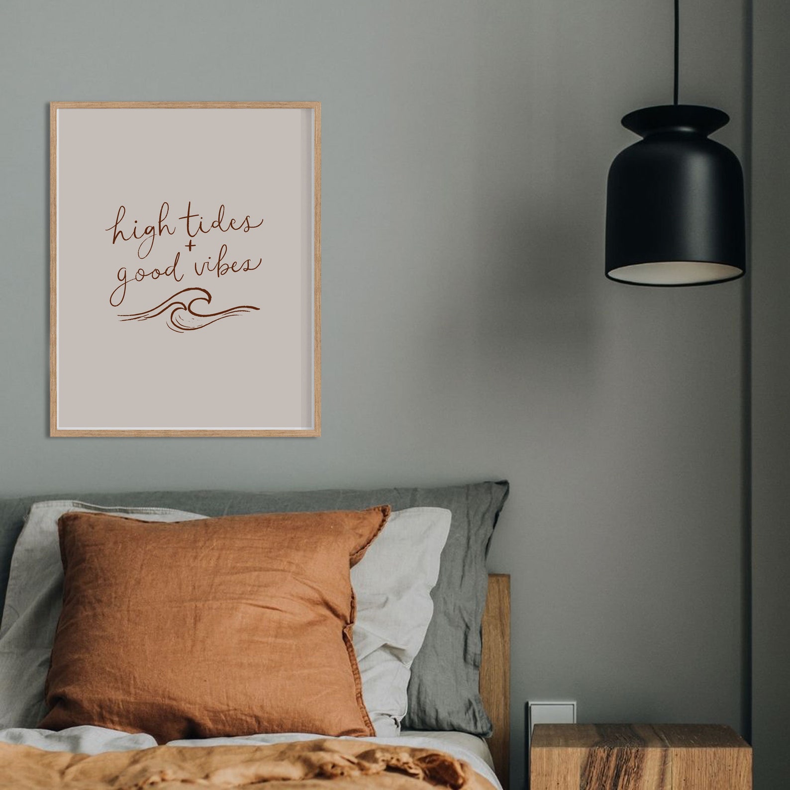 Beach Quote Print Beach Art Surf Print Beach Quote Wall Etsy