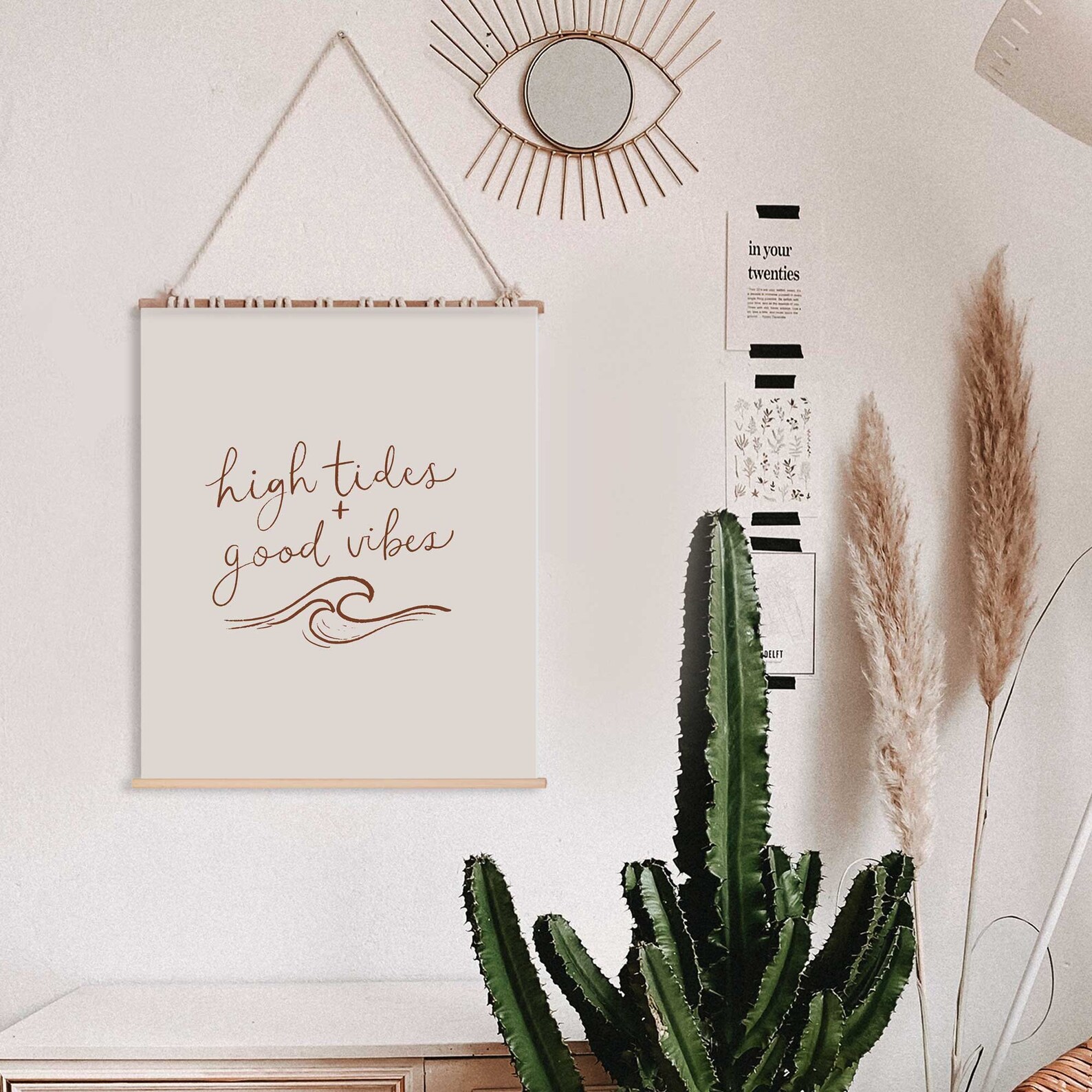 Beach Quote Print Beach Art Surf Print Beach Quote Wall Etsy