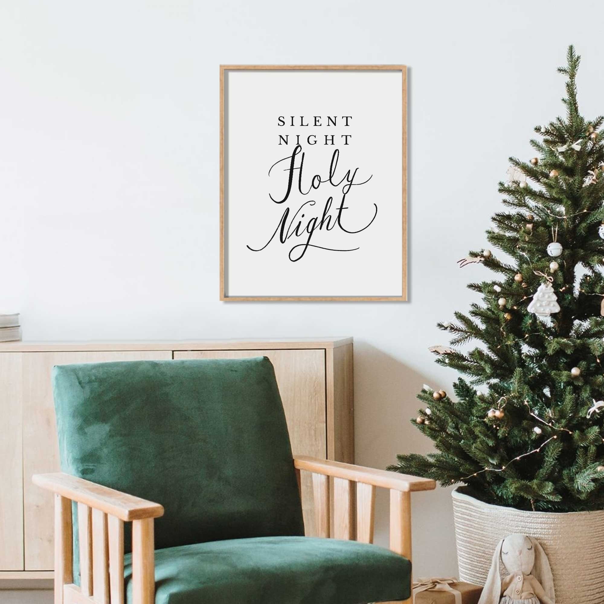 【一点物】手乗り絵画 Silent Nightインテリア 飾り 一点物】手乗り絵画 Silent Nightインテリア 飾り