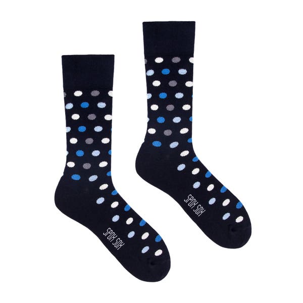 Gefrorene Punte Socken | elegante modernere Socken | Bunte Socken | Business Socken | Polka dots