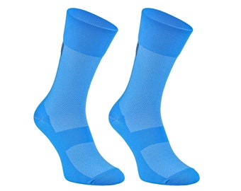 Cycling socks BLUE  | sports cycling socks | bicycle socks | professional athletic socks