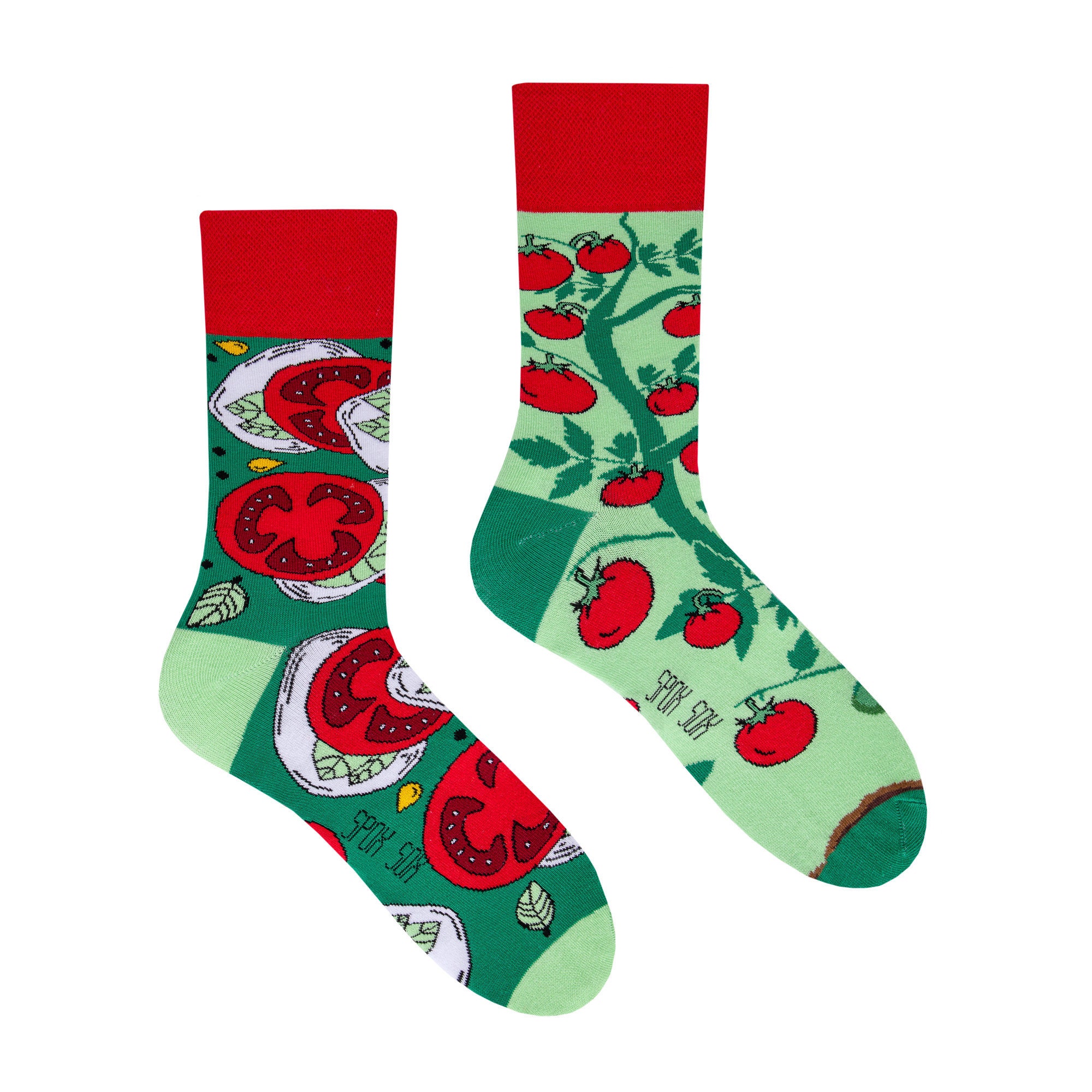 Tomato socks Caprese socks Italian tomatoes socks Etsy