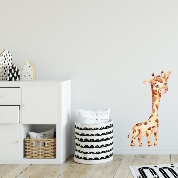 Giraffe Wall Decals Etsy