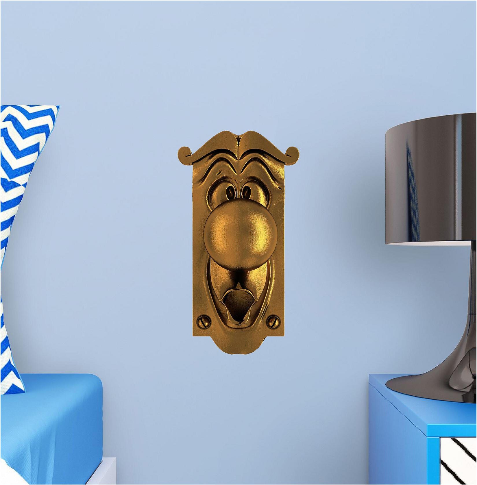 Alice In Wonderland Doorknob Wall Decal Removable Fabric Vinyl Wall S…