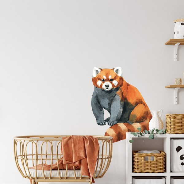 Panda Wall Decal Etsy