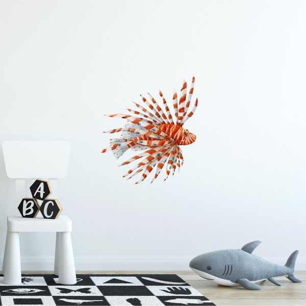 Fish Wall Decal Etsy