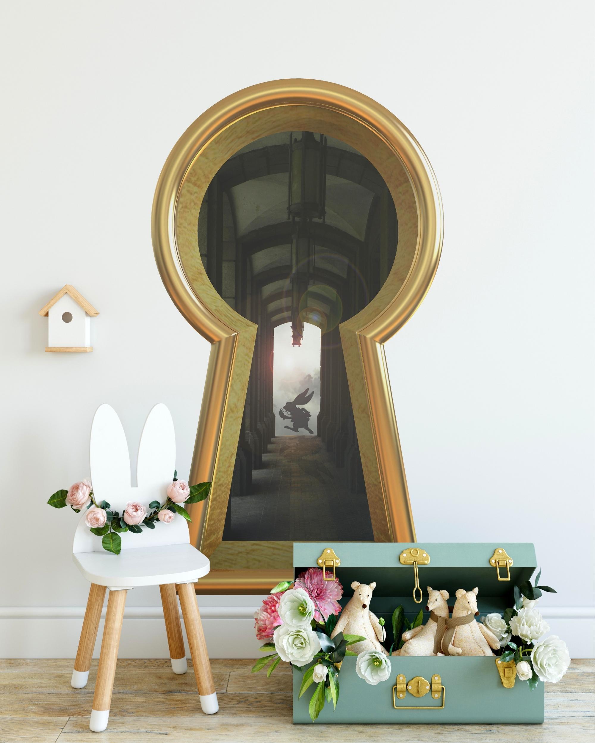 Alice In Wonderland Glow In The Dark Wall Stickers - PVC Vinyl Luminous Decals For Kids' Rooms & Nursery - View #13