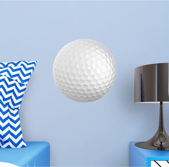 Golf Ball Wall Decal Golf Wall Art Golfer Stickers Golf Player Decal Golfer Decor Golf Decals