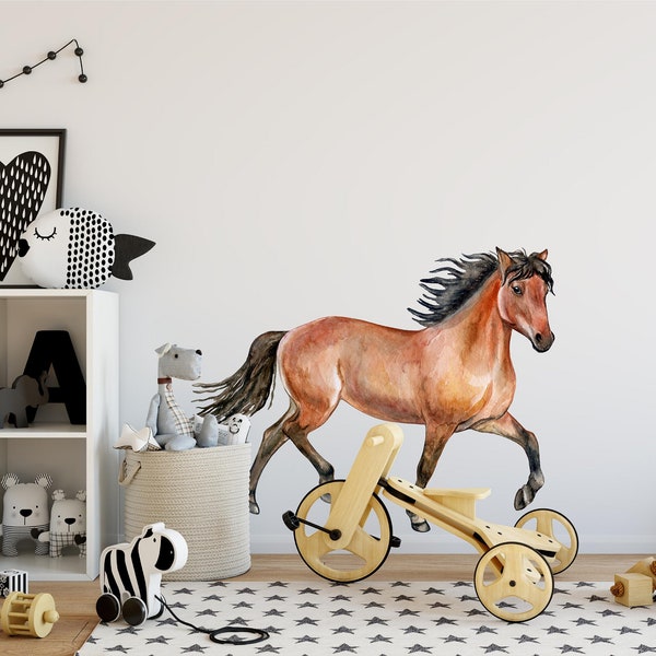 Horse Wall Decals Etsy