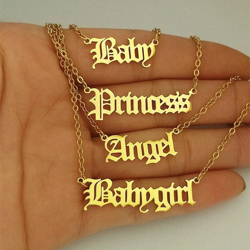 Word angel necklace deals