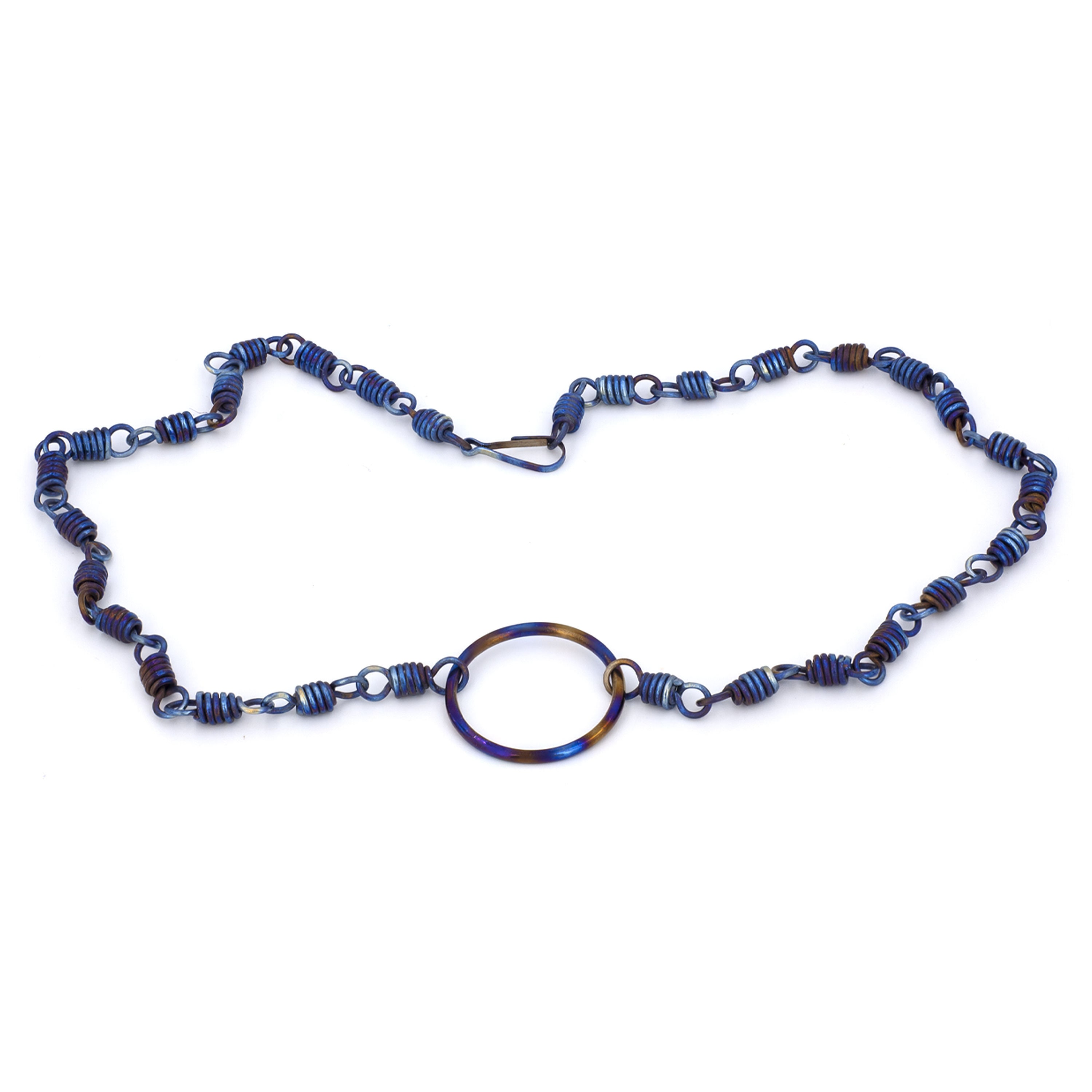 Titanium bdsm collars 18 inches O Ring Eternity Collar Day Etsy