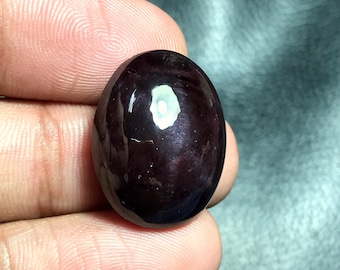 Star Garnet Cabochon...Oval Cabochon...22x18x10 mm...44 Cts...A#L4490