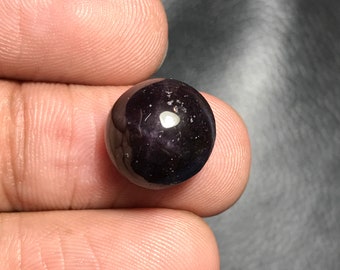 Star Garnet Cabochon...Round Cabochon...12x7 mm...12 Cts...A#L4515