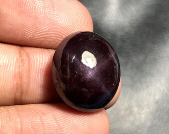 Star Garnet Cabochon...Oval Cabochon...20x17x11 mm...40 Cts...A#L4500