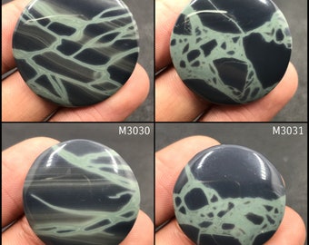 Spider Web Obsidian Cabochons.. M3028,M3029,M3030,M3031