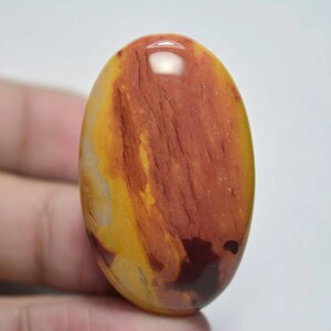 Rust Red Mookaite Cabochon...Oval Cabochon...39x24x6 mm...49 Cts...#D8628