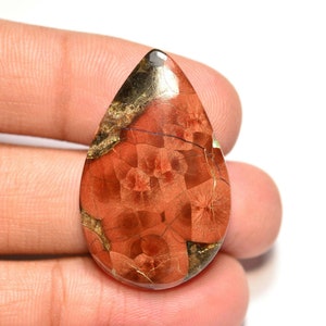 Peanut Obsidian Cabochon...Pear Cabochon...34x21x5 mm...22 Cts...A#k248