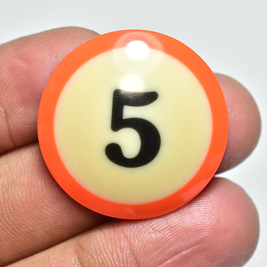 Billiards Ball Cabochon... 8 Ball Pool Cabochon... Round Cabochon ...