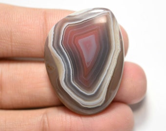 Natural Botswana Agate Cabochon...Marquise Cabochon...55x16x5 mm..33 Cts...#G3494